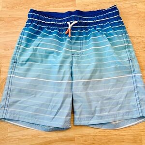 Cat & Jack Boys Blue Ombre Swim Shorts (Missing size tag) Size Medium